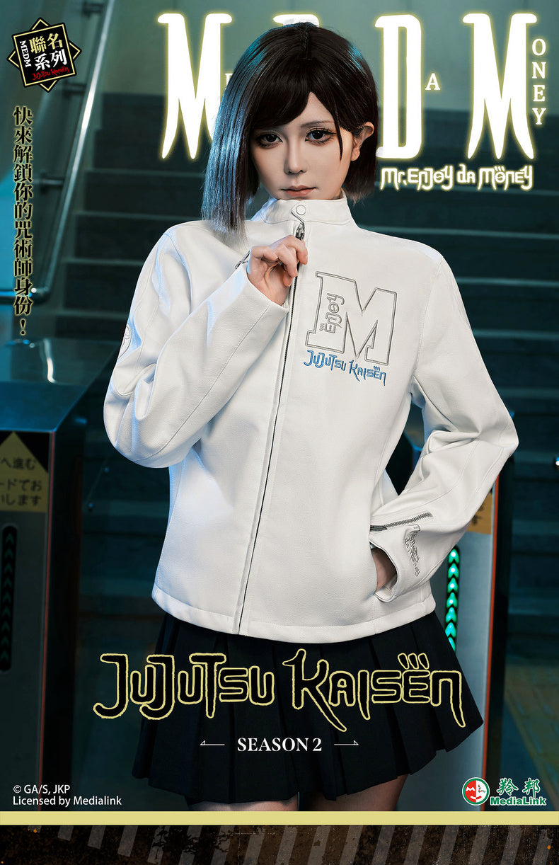 MEDM×Jujutsu Kaisen Satoru Gojo Leather jacket
