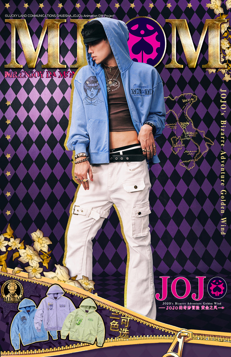 MEDM×JOJO's Bizarre Adventure Golden Wind Hoodie
