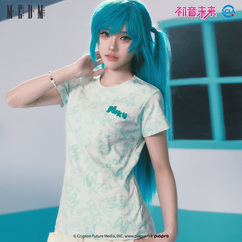 MEDM×Hatsune Miku Camouflage T-Shirts