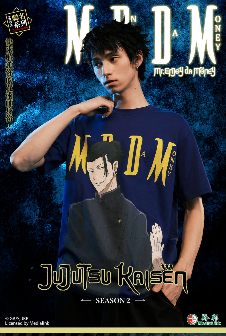 MEDM×Jujutsu Kaisen Anime character printed T-shirt