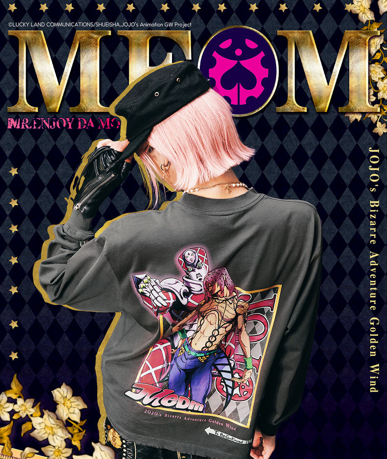 MEDM×JOJO's Bizarre Adventure Golden Wind Character Graffiti T-Shirt