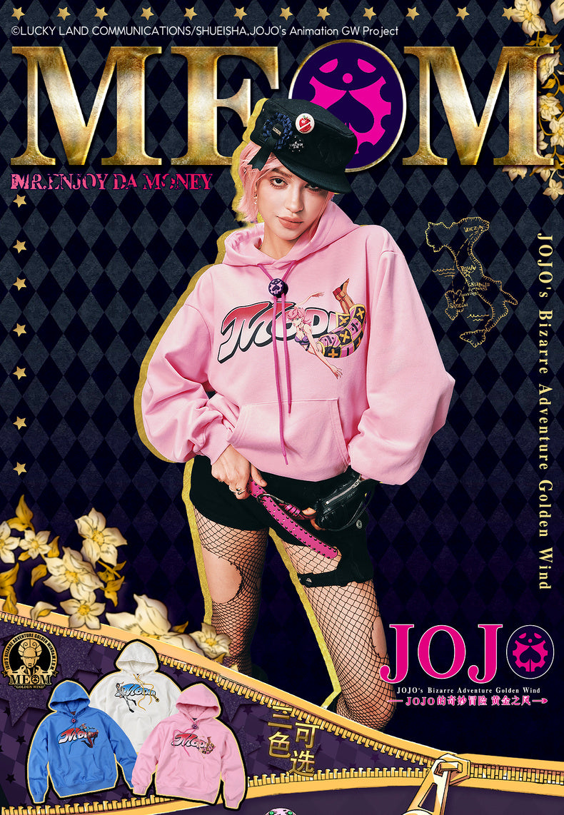 MEDM×JOJO's Bizarre Adventure Golden Wind Sweatshirt