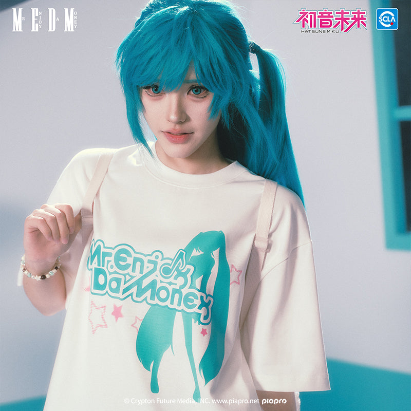 MEDM×Hatsune Miku Silhouette T-Shirts