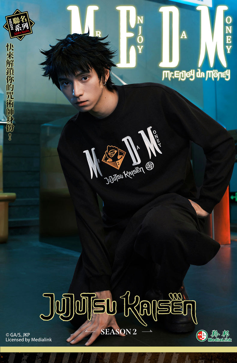 MEDM×Jujutsu Kaisen Anime character long-sleeve T-shirt