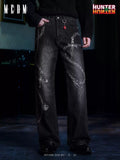 MEDM× Hunter Washed jeans