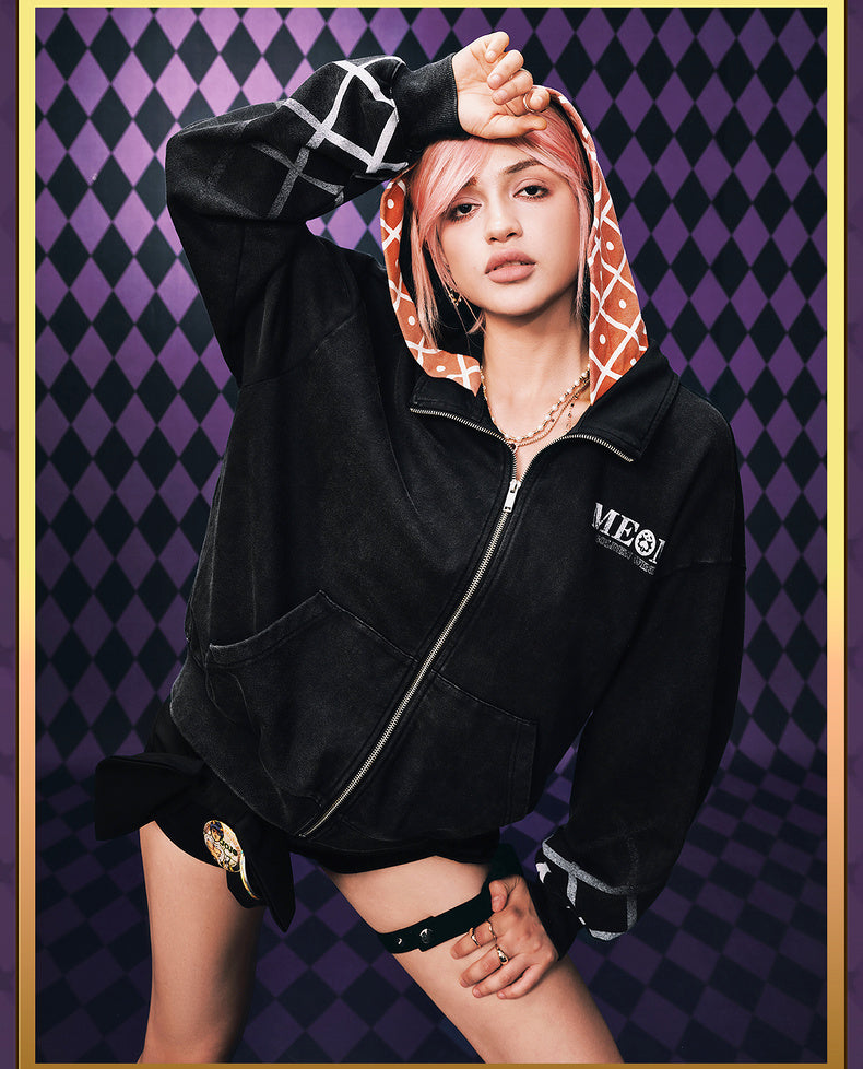 MEDM×JOJO Guīdo Mista Hooded jacket