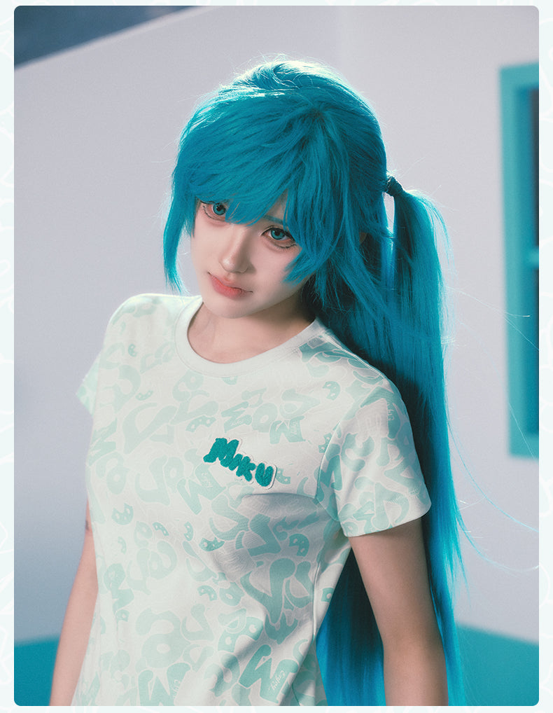 MEDM×Hatsune Miku Camouflage T-Shirts