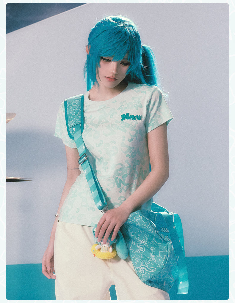MEDM×Hatsune Miku Camouflage T-Shirts