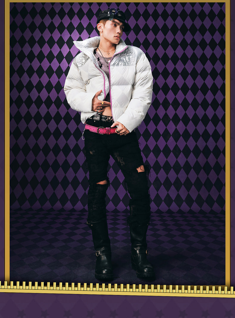 MEDM×JOJO's Bizarre Adventure Golden Wind down coat