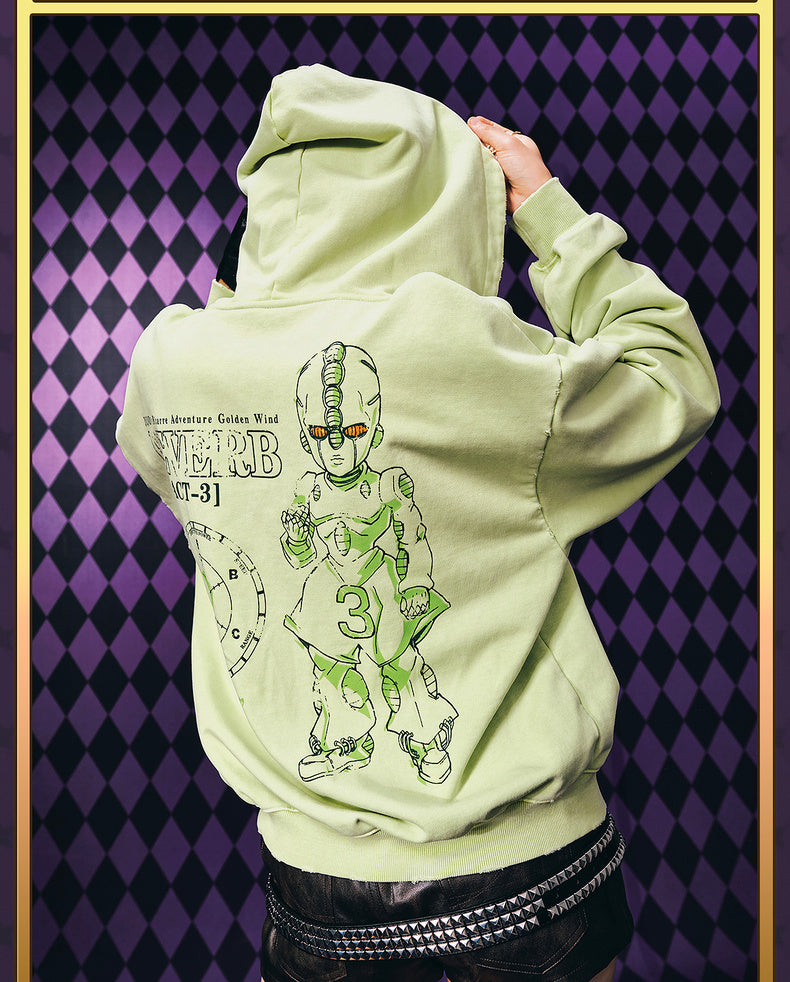 MEDM×JOJO's Bizarre Adventure Golden Wind Hoodie