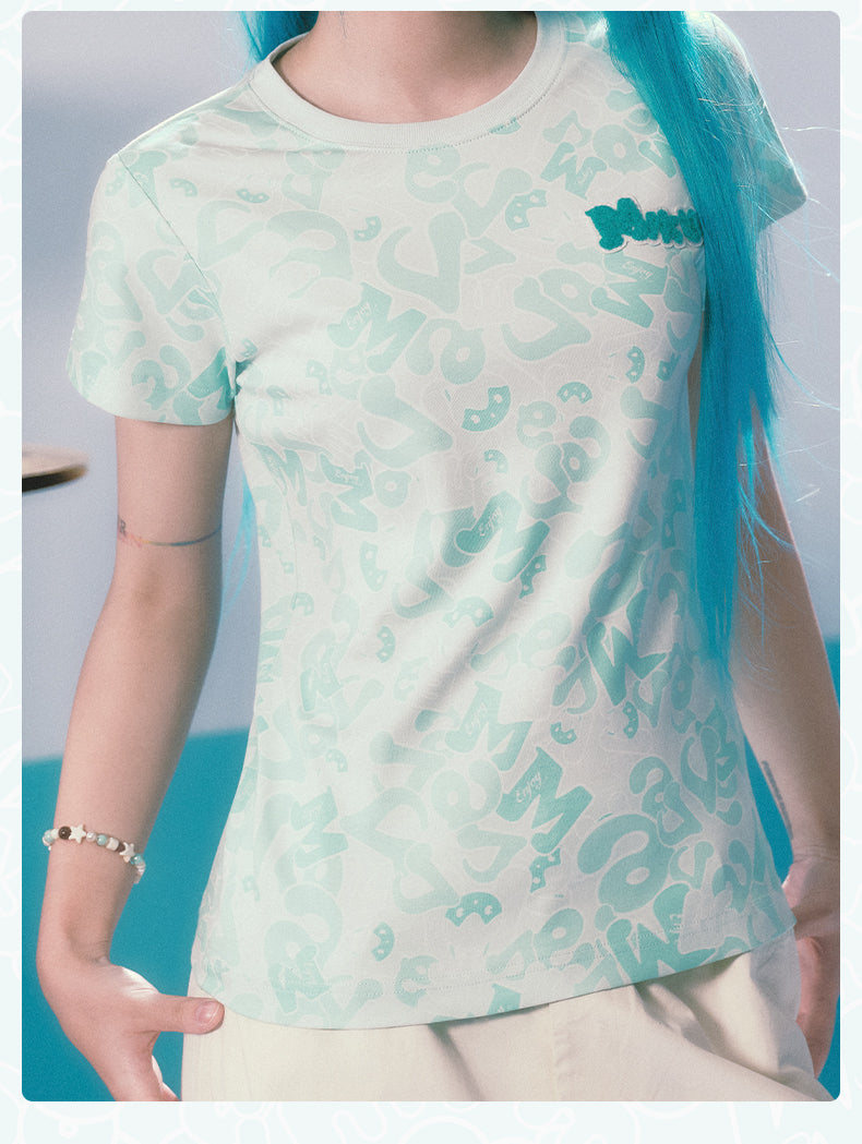MEDM×Hatsune Miku Camouflage T-Shirts