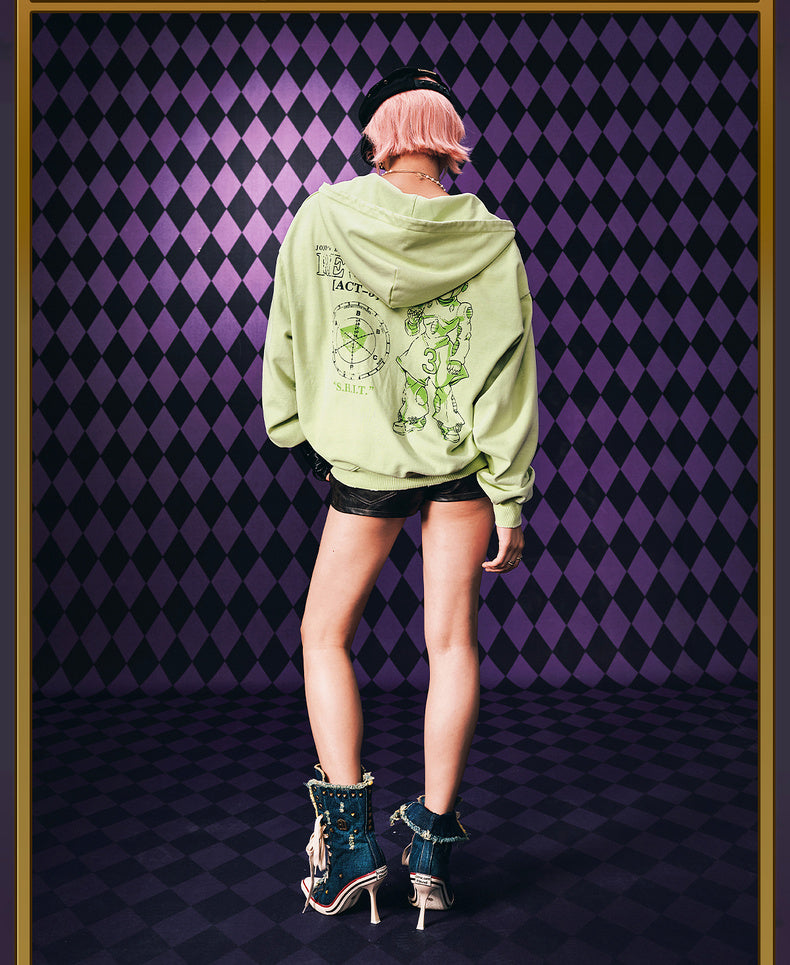 MEDM×JOJO's Bizarre Adventure Golden Wind Hoodie