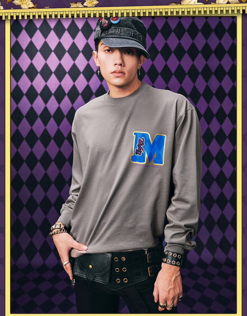 MEDM×JOJO's Bizarre Adventure Golden Wind Character Graffiti T-Shirt