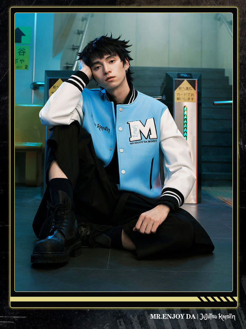 MEDM×Jujutsu Kaisen Anime Character Baseball Jacket