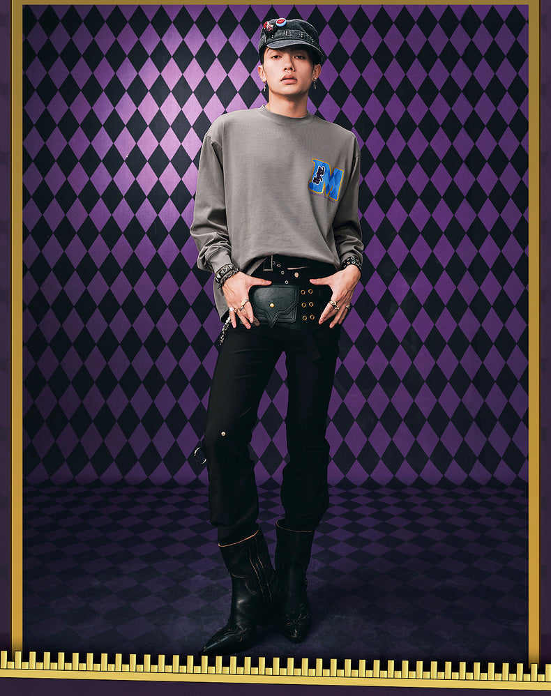 MEDM×JOJO's Bizarre Adventure Golden Wind Character Graffiti T-Shirt
