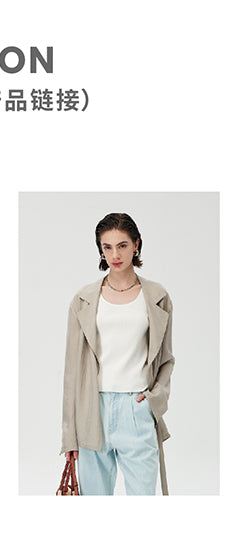 CHENE YI Vest and long pants set