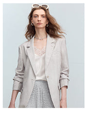 CHENE YI Miyake Pleated Long Pants