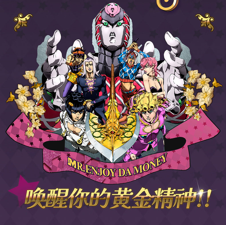 MEDM×JOJO's Bizarre Adventure Golden Wind Character Graffiti T-Shirt