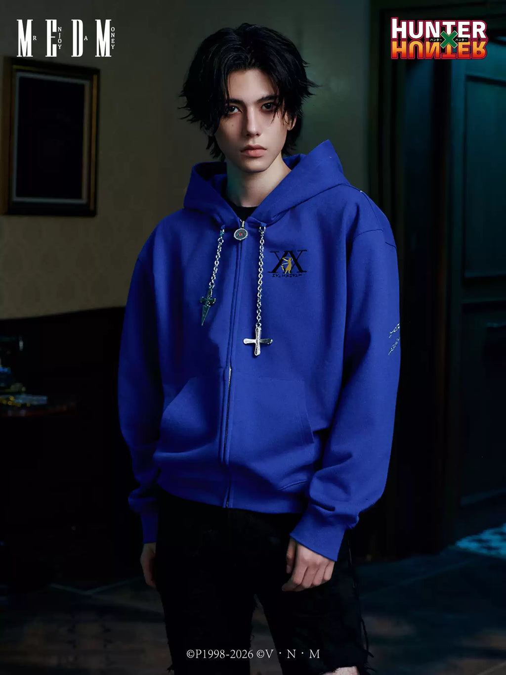 MEDM× Hunter Zip-up hoodie