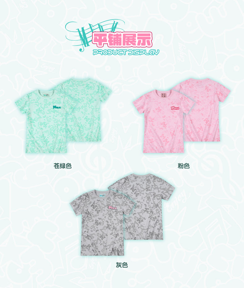 MEDM×Hatsune Miku Camouflage T-Shirts