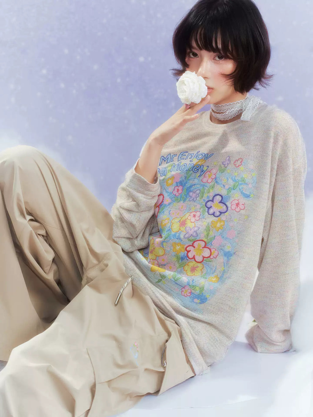 MEDM Hollow Out Knitted Cover-up