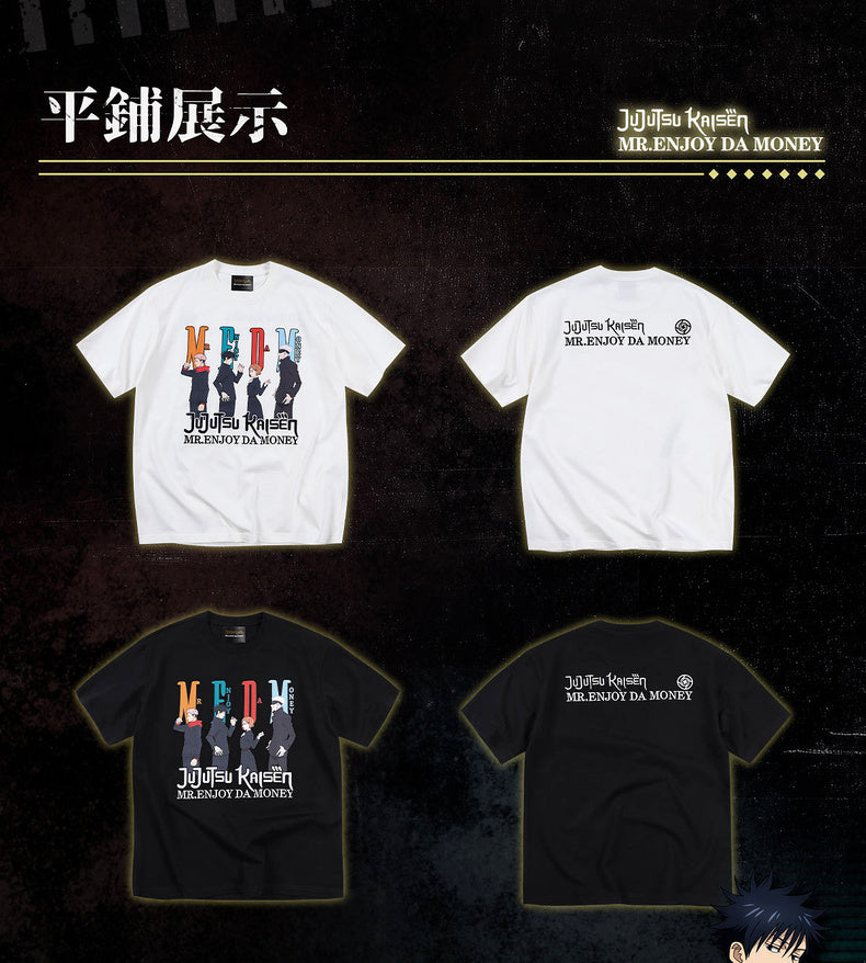 MEDM×Jujutsu Kaisen Multi-character anime print T-shirt