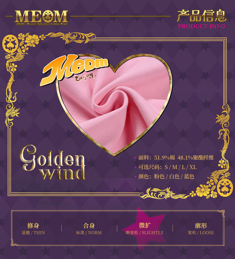 MEDM×JOJO's Bizarre Adventure Golden Wind Sweatshirt
