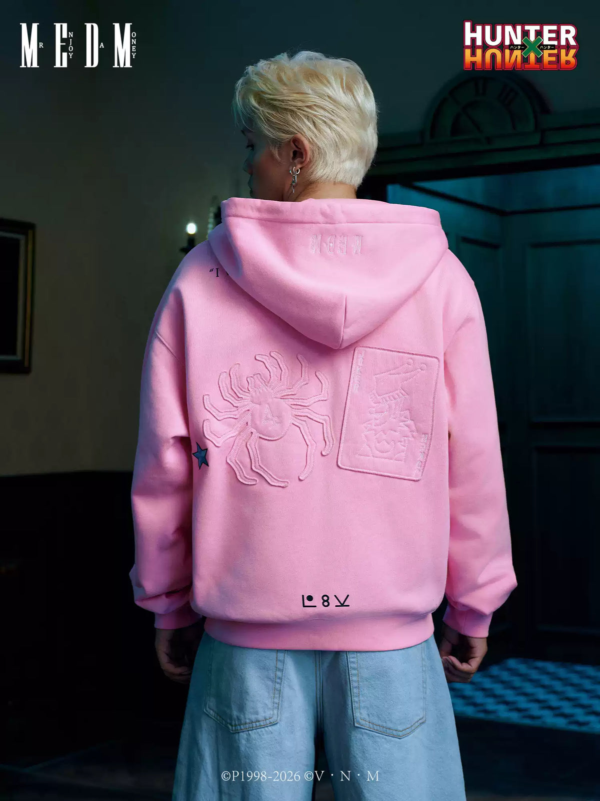 MEDM× Hunter Zip-up hoodie