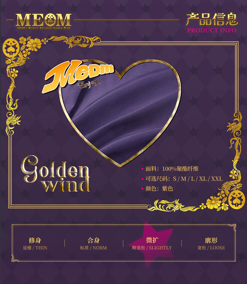 MEDM×JOJO Giorno Giovanna coat