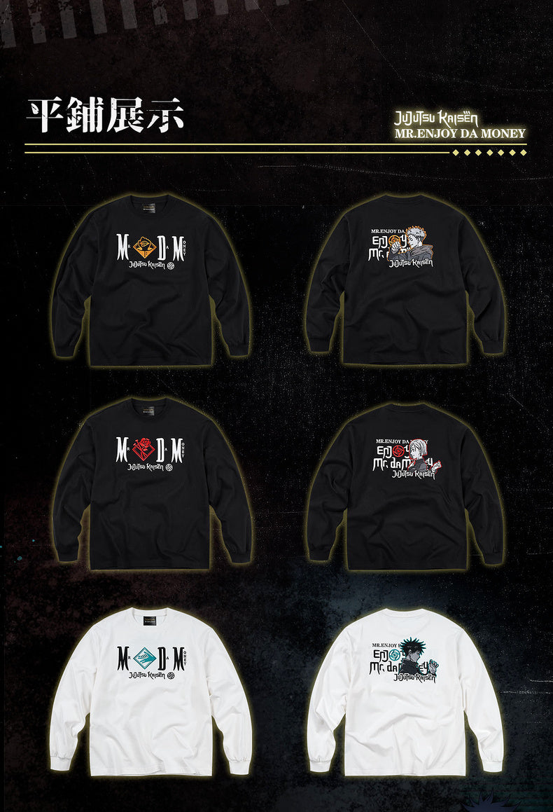 MEDM×Jujutsu Kaisen Anime character long-sleeve T-shirt