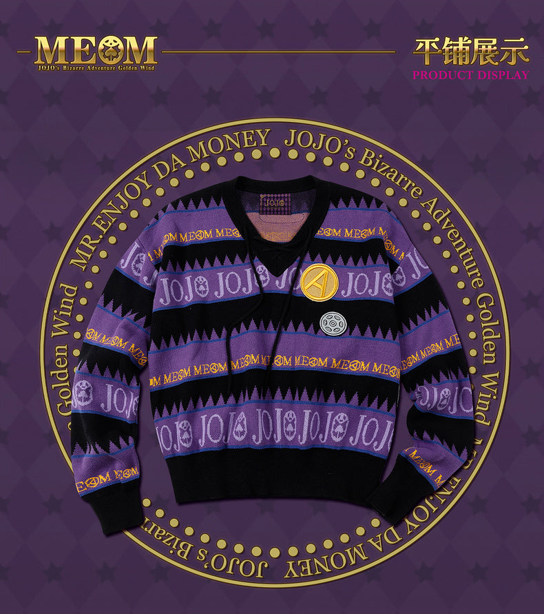 MEDM×JOJO Leone Abbacchio sweater