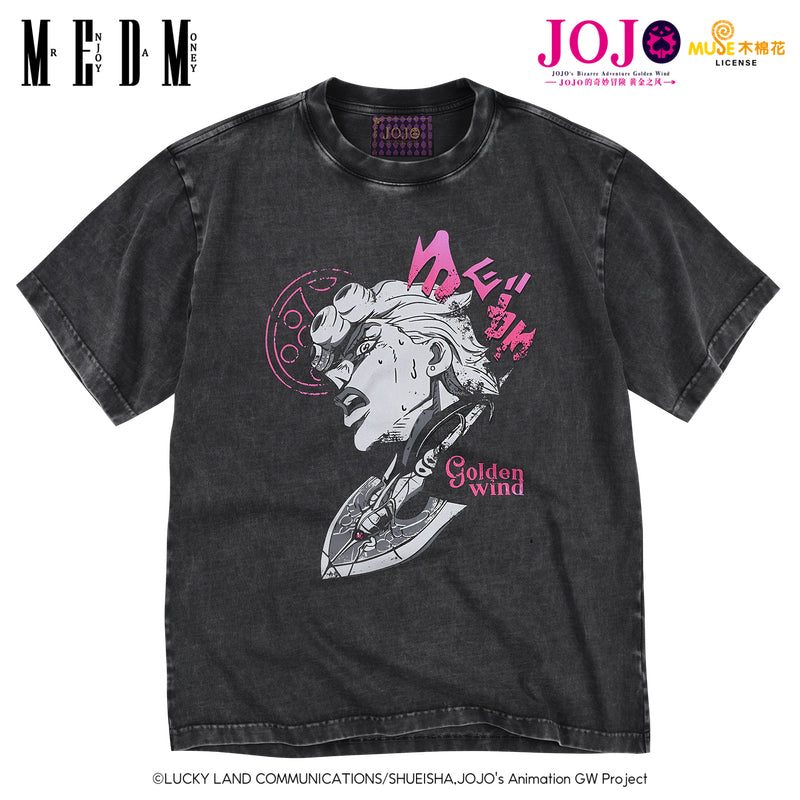MEDM×JOJO's Bizarre Adventure Golden Wind T-shirt