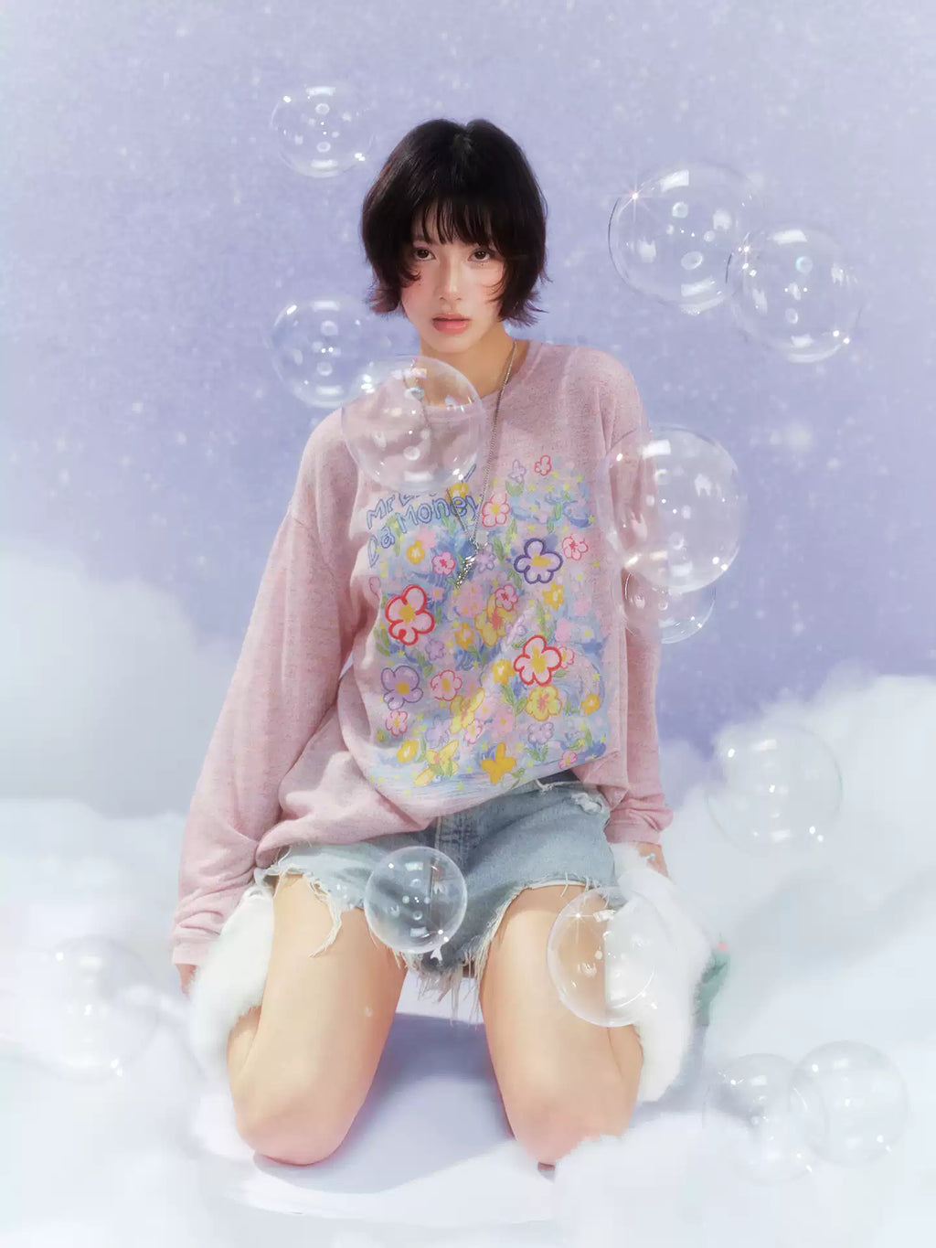 MEDM Hollow Out Knitted Cover-up