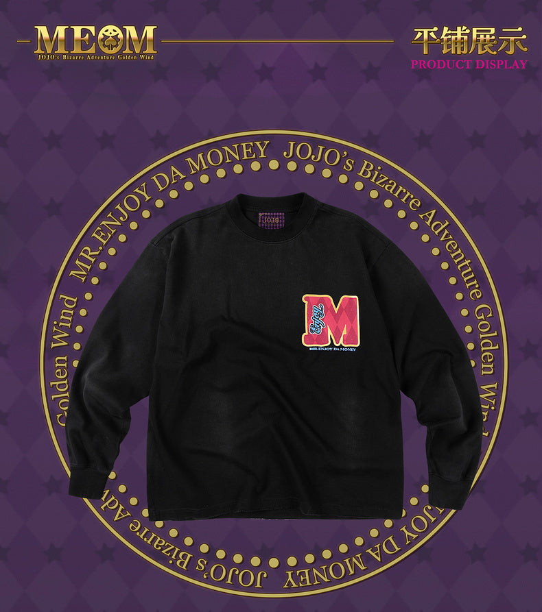 MEDM×JOJO's Bizarre Adventure Golden Wind Character Graffiti T-Shirt