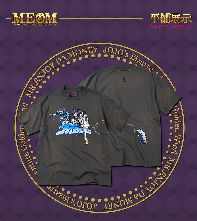 MEDM×JOJO's Bizarre Adventure Golden Wind T-shirt