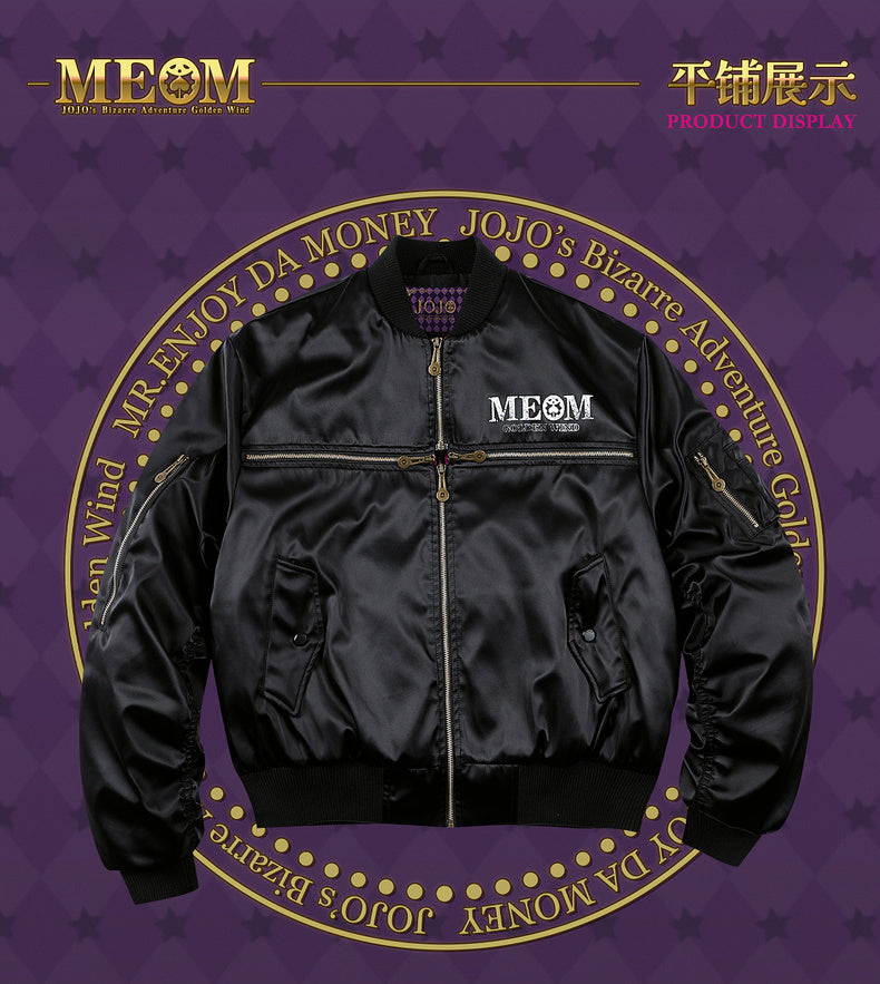 MEDM×JOJO Bruno Bucciarati Cotton-padded jacket