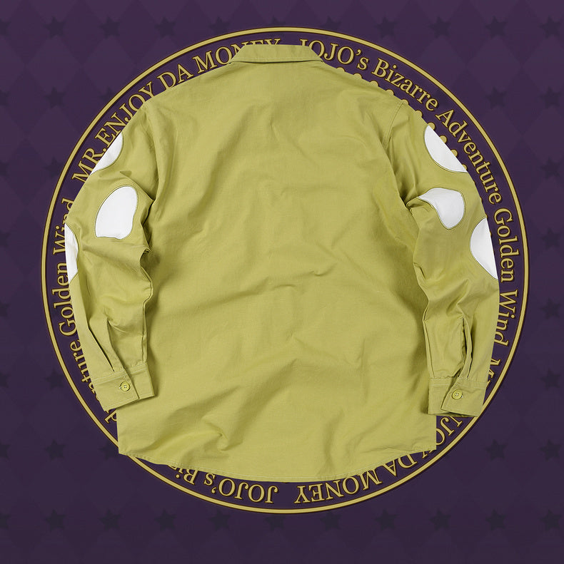 MEDM×JOJO Pannacotta Fugo green shirt