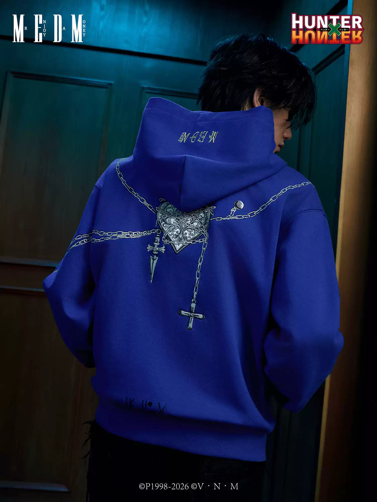 MEDM× Hunter Zip-up hoodie