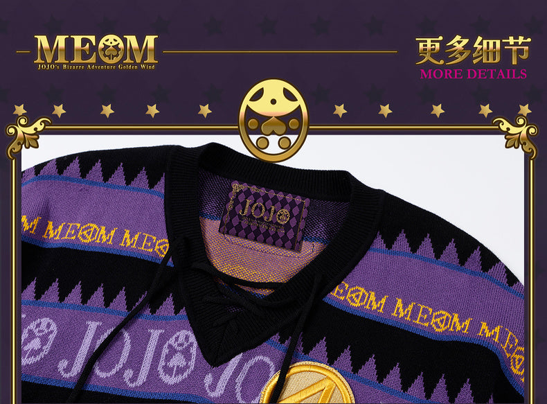 MEDM×JOJO Leone Abbacchio sweater