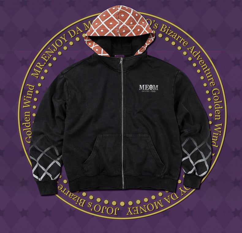 MEDM×JOJO Guīdo Mista Hooded jacket