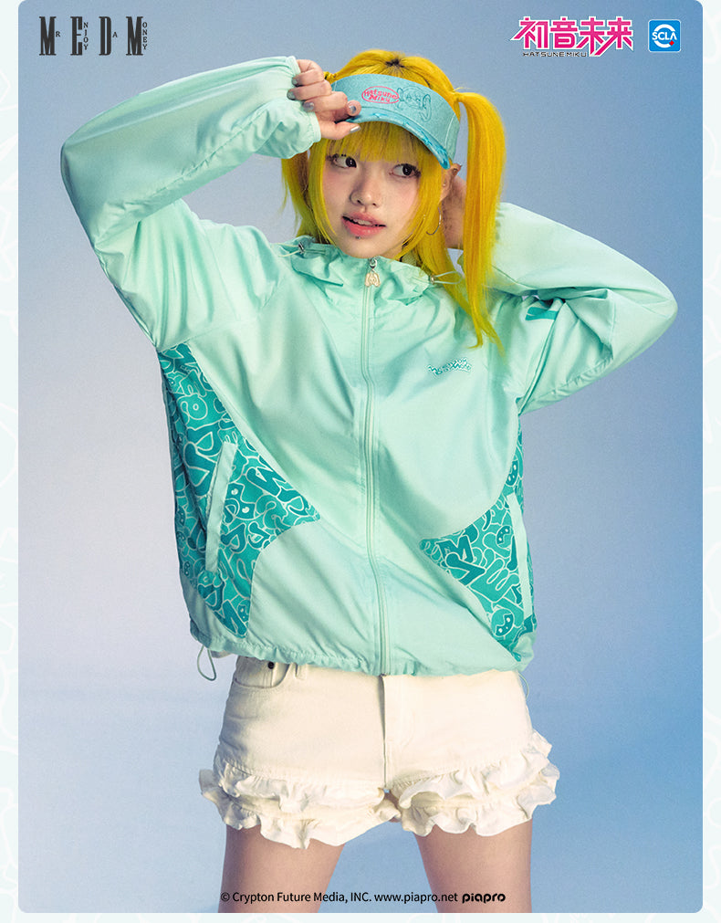 MEDM×Hatsune Miku sun-protective clothing