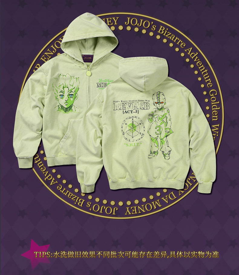 MEDM×JOJO's Bizarre Adventure Golden Wind Hoodie
