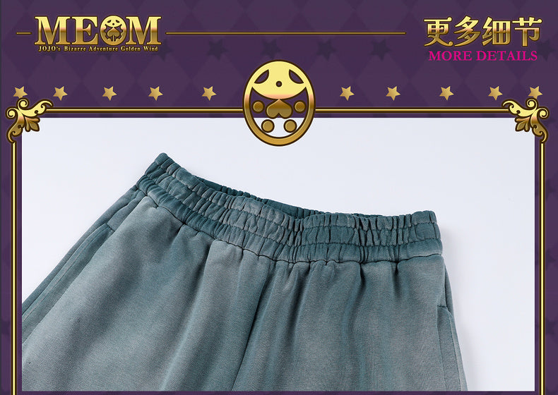 MEDM×JOJO's Bizarre Adventure Golden Wind sweatpants