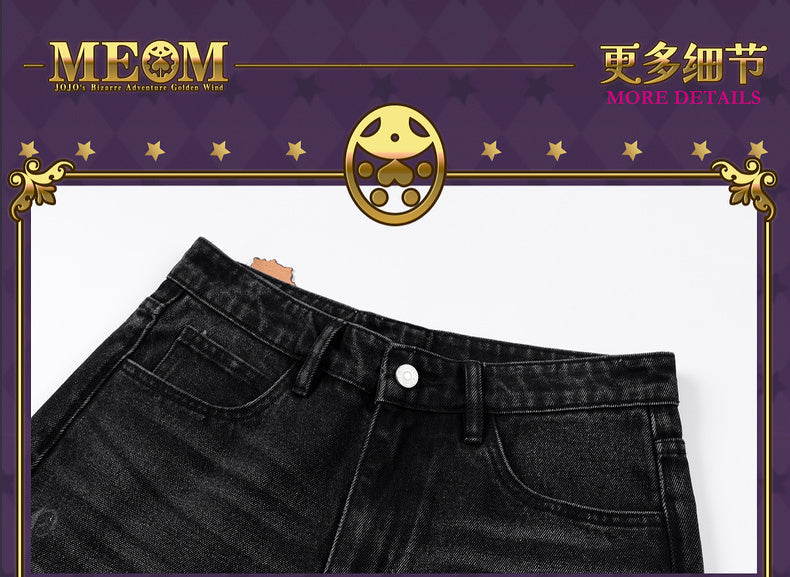 MEDM×JOJO's Bizarre Adventure Golden Wind Jeans
