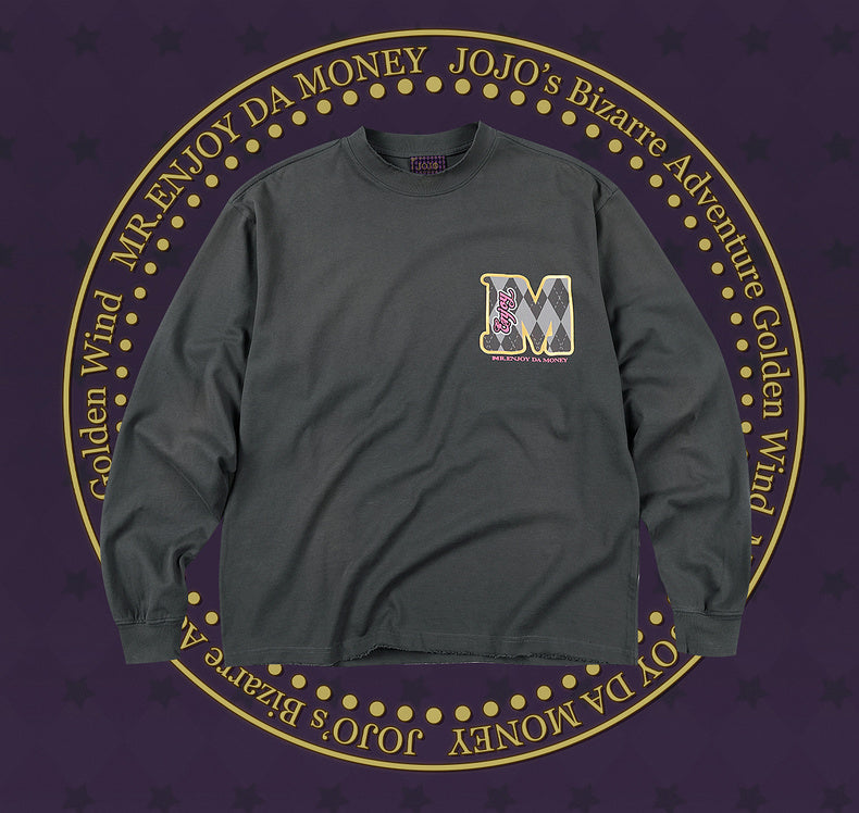 MEDM×JOJO's Bizarre Adventure Golden Wind Character Graffiti T-Shirt