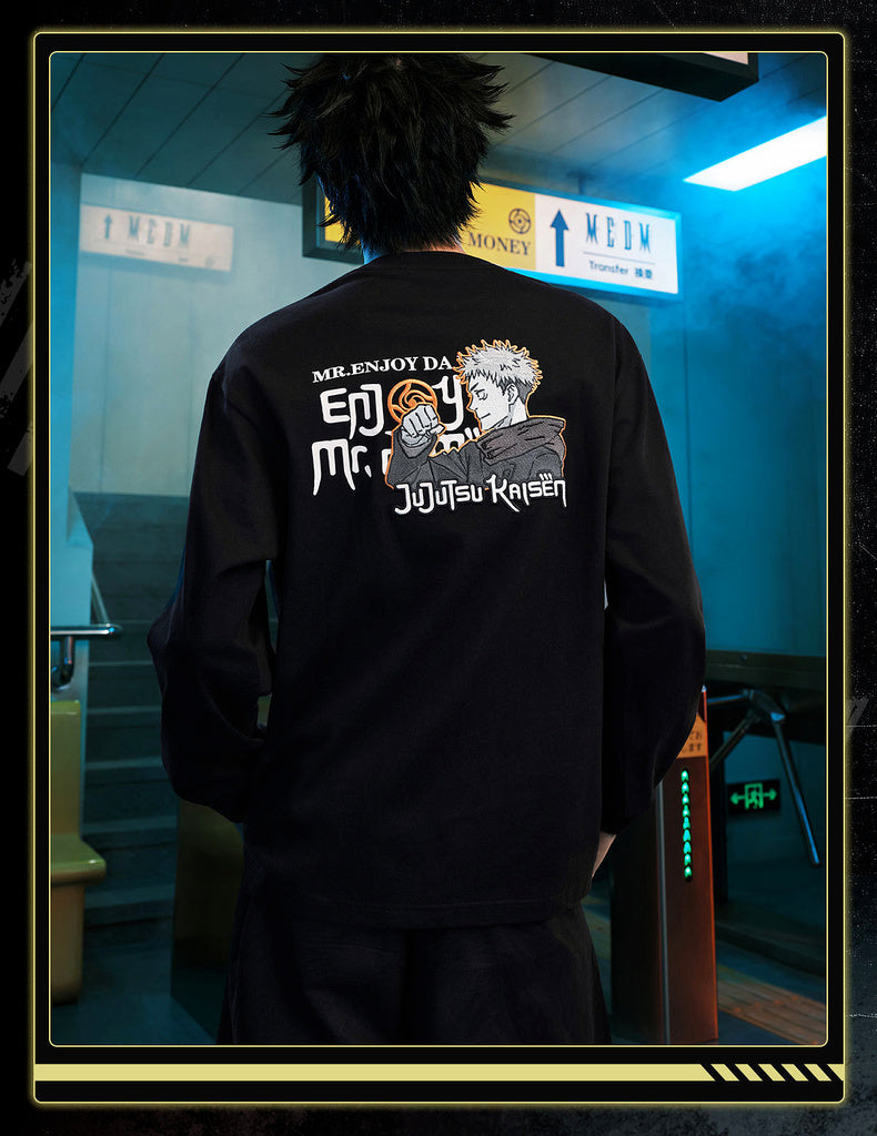 MEDM×Jujutsu Kaisen Anime character long-sleeve T-shirt