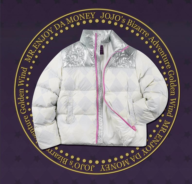 MEDM×JOJO's Bizarre Adventure Golden Wind down coat