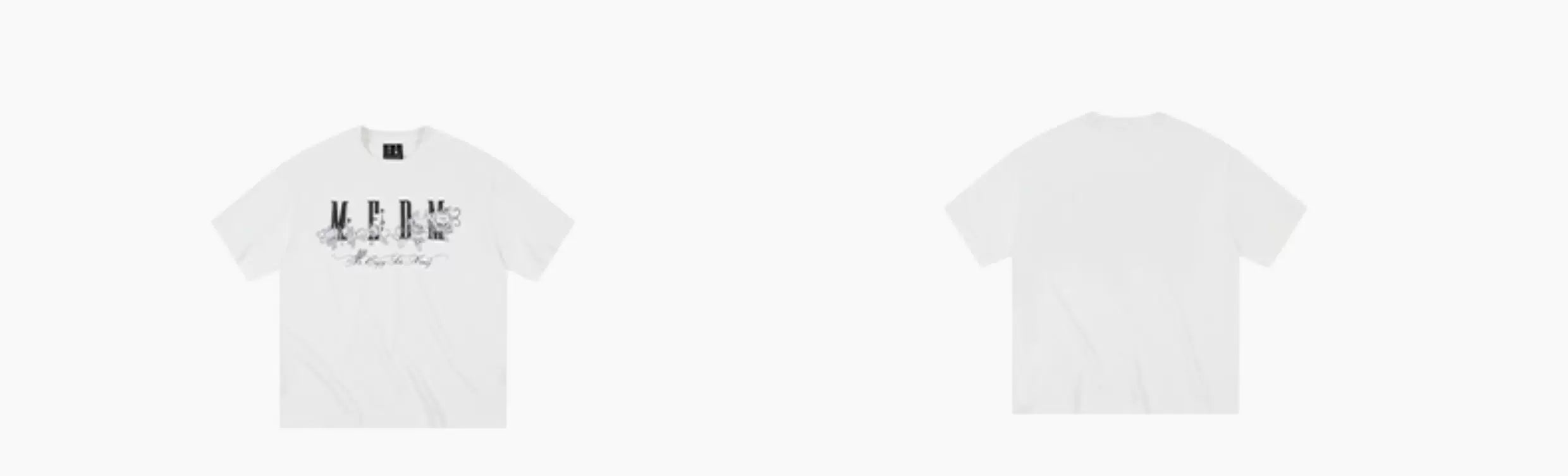 MEDM Rose Embroidery Beaded T-shirt