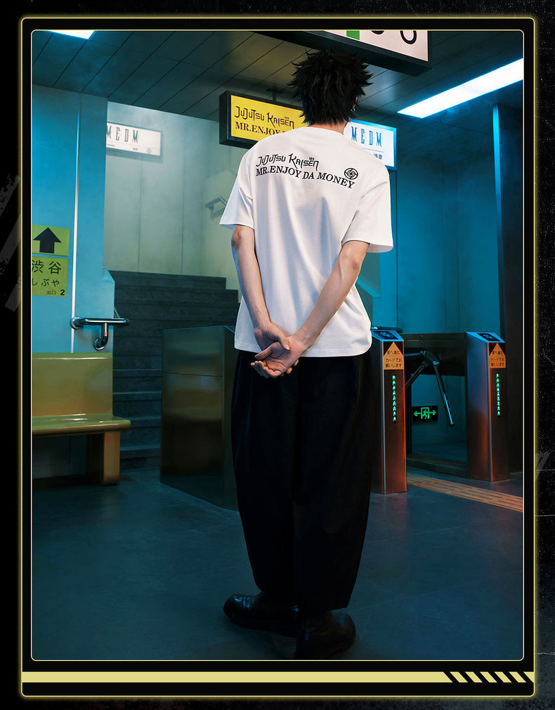 MEDM×Jujutsu Kaisen Multi-character anime print T-shirt