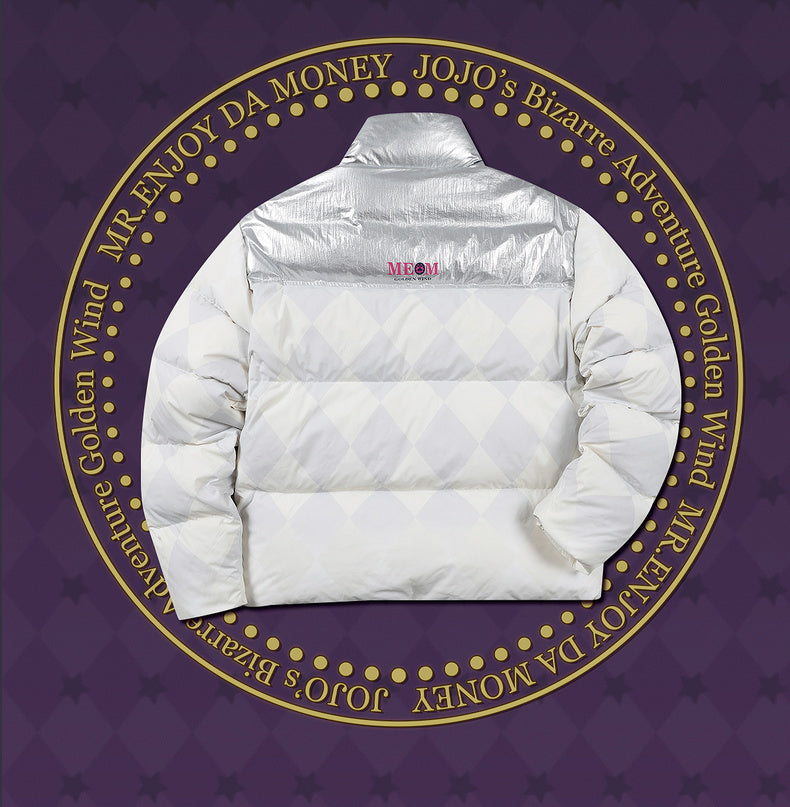 MEDM×JOJO's Bizarre Adventure Golden Wind down coat